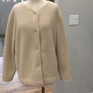 Joie Cream Teddy Jacket